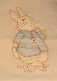 Beatrix Potter PETER RABBIT Quiltex Security Blanket